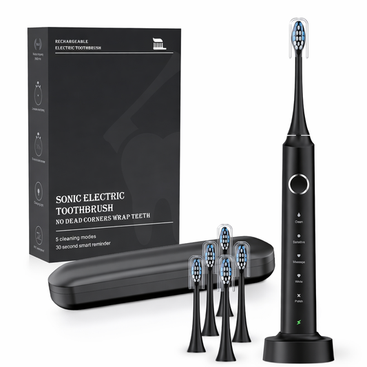 Heimwert Sonic D7 – Professionelle Zahnreinigung mit Schalltechnologie für glattere Zähne und optimale Mundhygiene